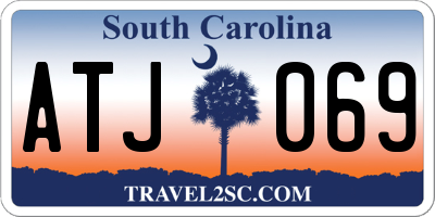 SC license plate ATJ069