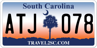 SC license plate ATJ078