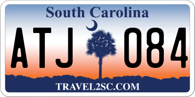 SC license plate ATJ084