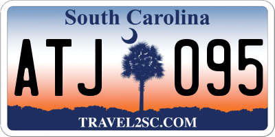 SC license plate ATJ095