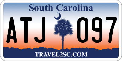 SC license plate ATJ097