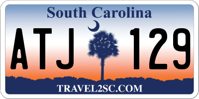 SC license plate ATJ129