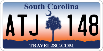 SC license plate ATJ148