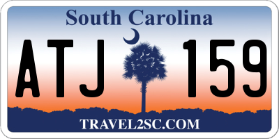 SC license plate ATJ159