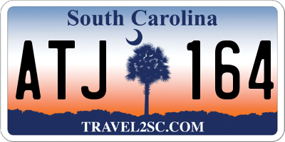 SC license plate ATJ164
