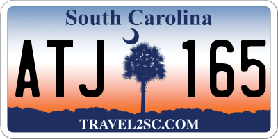 SC license plate ATJ165