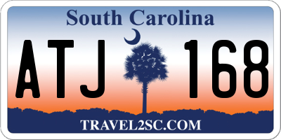 SC license plate ATJ168