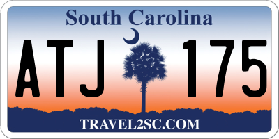 SC license plate ATJ175