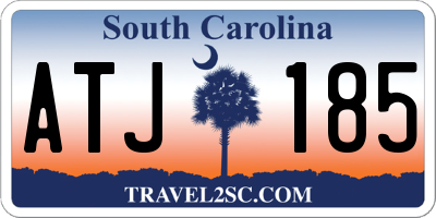 SC license plate ATJ185