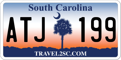 SC license plate ATJ199