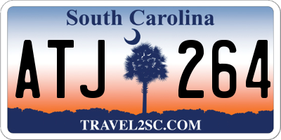 SC license plate ATJ264