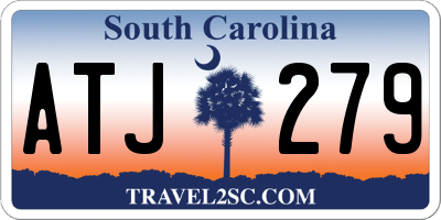 SC license plate ATJ279