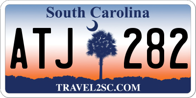 SC license plate ATJ282