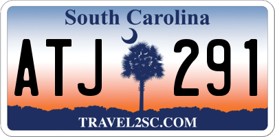 SC license plate ATJ291