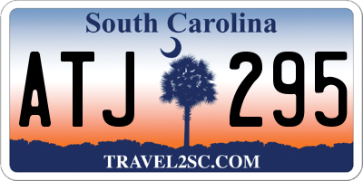 SC license plate ATJ295