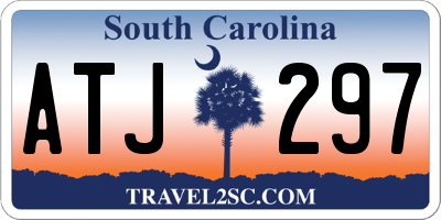 SC license plate ATJ297