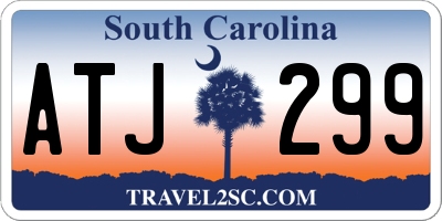 SC license plate ATJ299