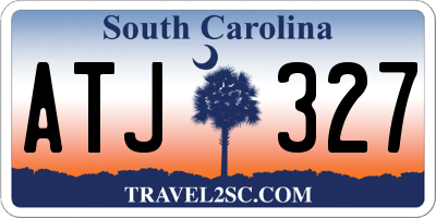 SC license plate ATJ327