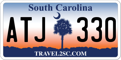SC license plate ATJ330