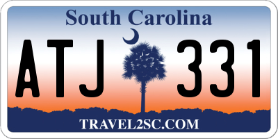 SC license plate ATJ331