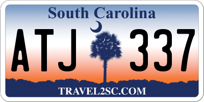 SC license plate ATJ337