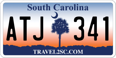 SC license plate ATJ341