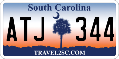 SC license plate ATJ344