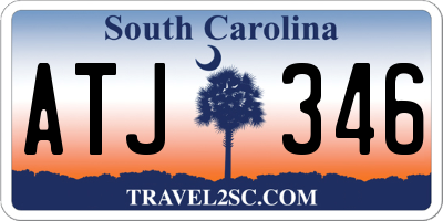 SC license plate ATJ346