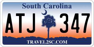 SC license plate ATJ347