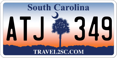SC license plate ATJ349