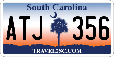 SC license plate ATJ356