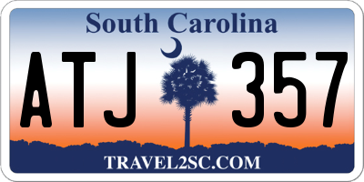 SC license plate ATJ357