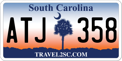 SC license plate ATJ358
