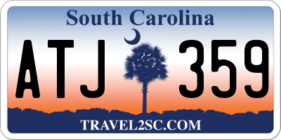 SC license plate ATJ359