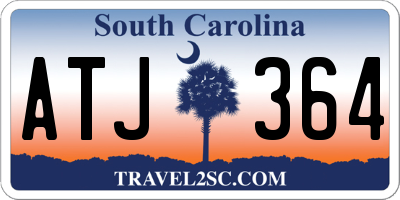 SC license plate ATJ364