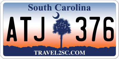 SC license plate ATJ376
