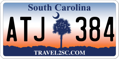 SC license plate ATJ384
