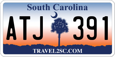 SC license plate ATJ391