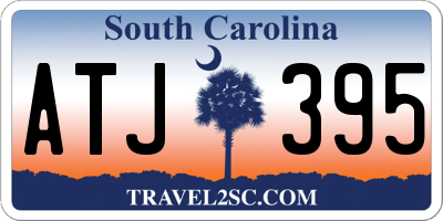 SC license plate ATJ395