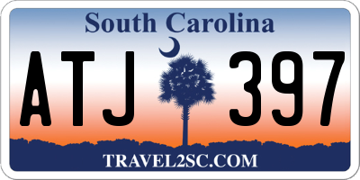 SC license plate ATJ397
