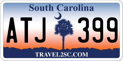 SC license plate ATJ399