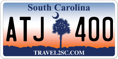 SC license plate ATJ400
