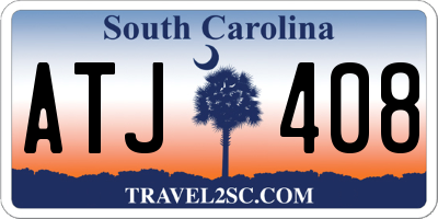 SC license plate ATJ408