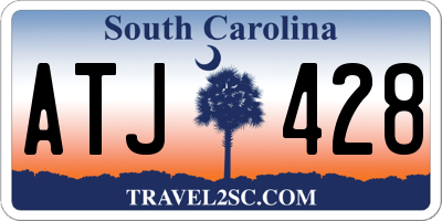 SC license plate ATJ428