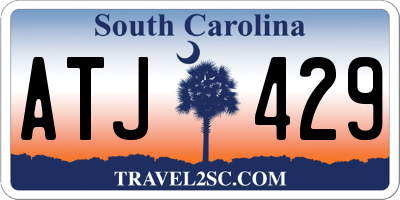 SC license plate ATJ429