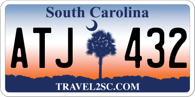 SC license plate ATJ432