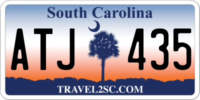 SC license plate ATJ435
