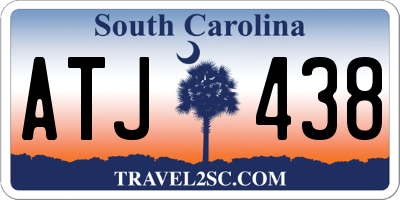 SC license plate ATJ438