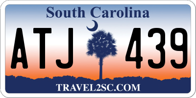 SC license plate ATJ439