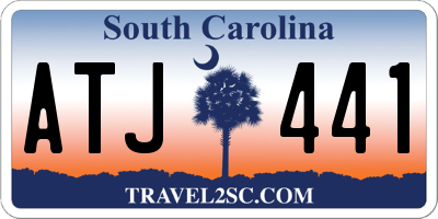 SC license plate ATJ441